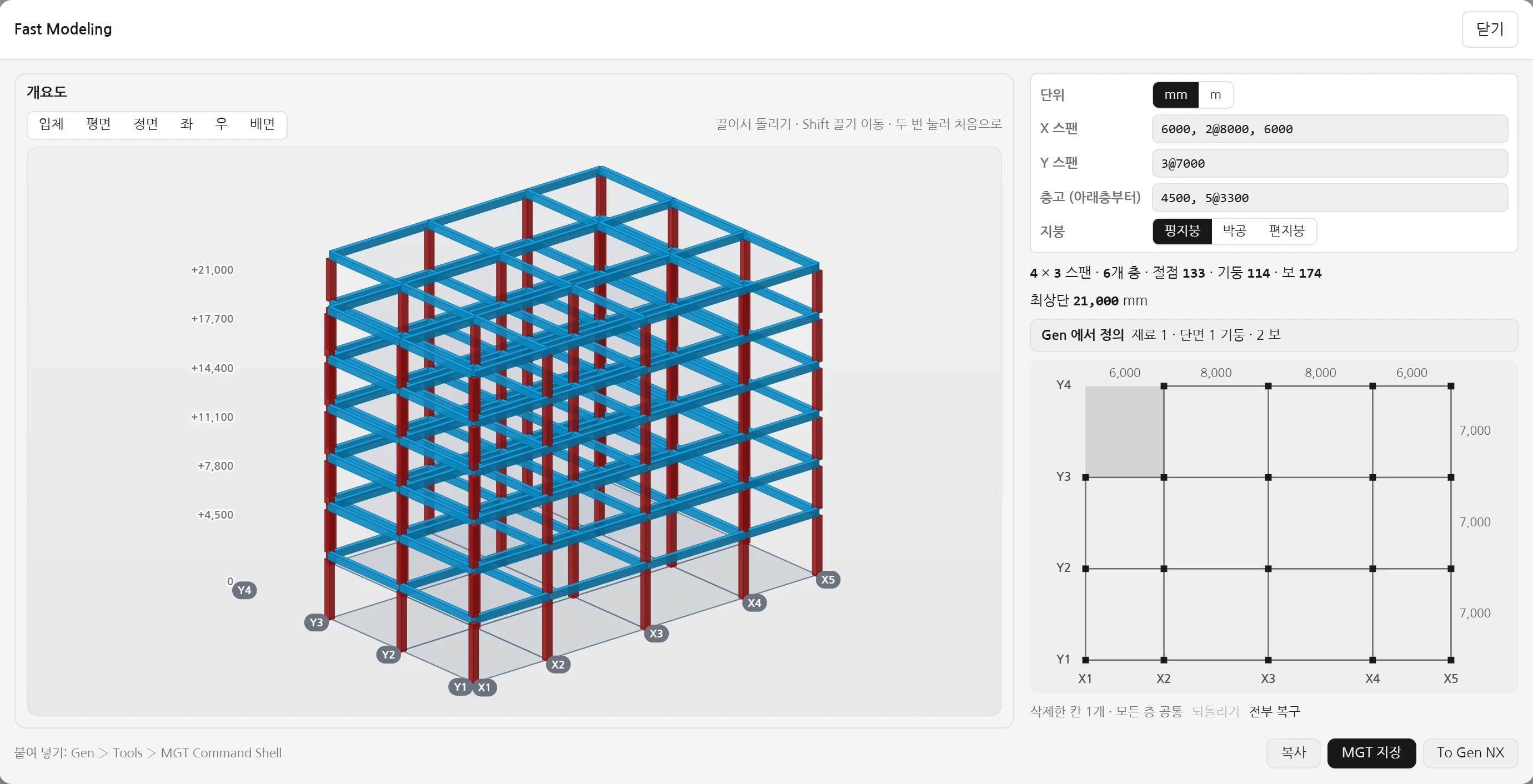 Fast Modeling 창